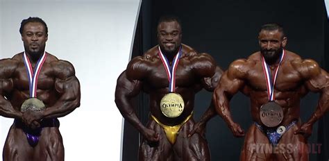 2019 Mr. Olympia Results: Men’s Open Bodybuilding .
